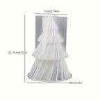 Christmas Tree Scented Candles Silicone Mold DIY Aromath Candle Soap Making Tools Resin Molds Christmas Candle Scented Decor