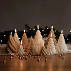 Christmas Tree Scented Candles Silicone Mold DIY Aromath Candle Soap Making Tools Resin Molds Christmas Candle Scented Decor