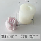 2024 New Flower Silicone Candle Mold 3D Peony Flower Soap Gypsum Resin Casting Mould DIY Chocolate Cake Baking Tool Wedding Gift