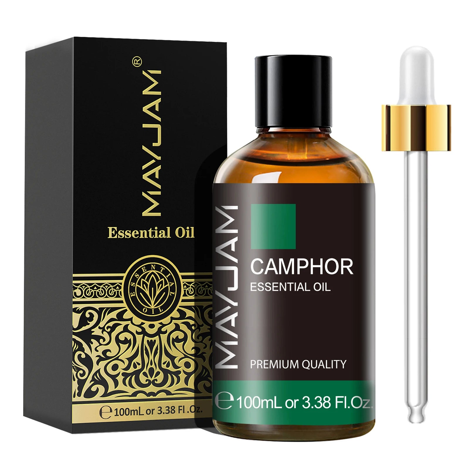 MAYJAM 1PCS 100ML Essential Oil with Dropper Sandalwood Lavender Eucalyptus Vanilla Aroma Oil For Humidifier Scent Candle Burner